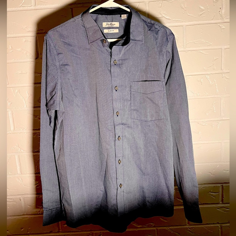 Van Heusen long sleeve button up size 15-15.5
